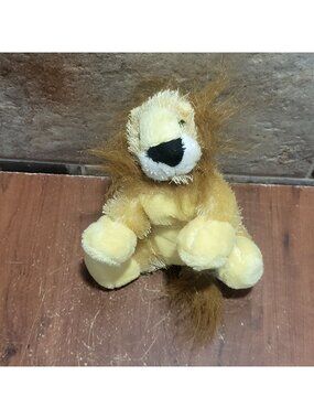 Ganz Webkinz Lion Plush Stuffed Animal Toy HM006 No Code Retired Vintage